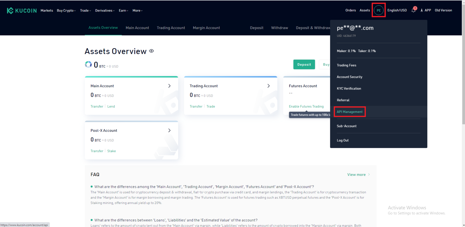 API Management and security requirements